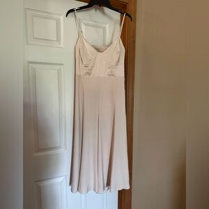 Express Cream Sleeveless Dress
